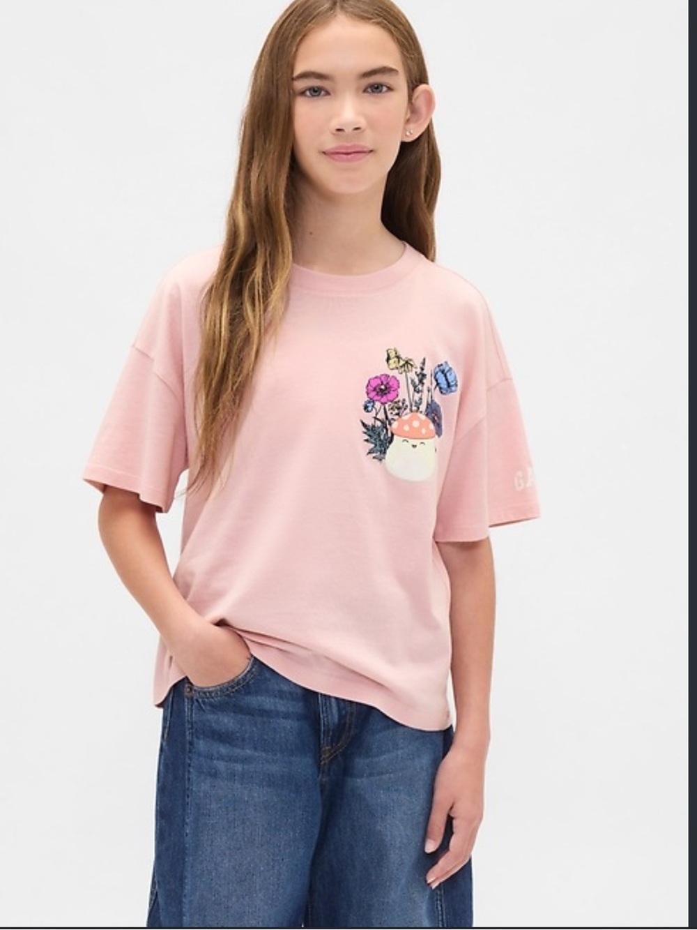 Squishmallow oversized graphic tee